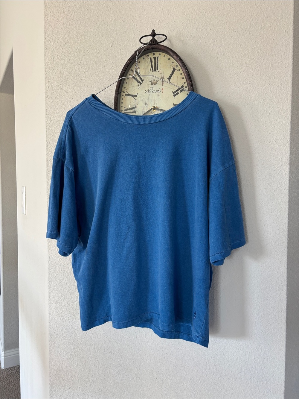 FP Movement by Free People Relaxed Short-Sleeve Tee in Blue